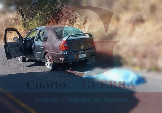 Ultiman a balazos a un hombre sobre la carretera Nanacamilpa-Atotonilco